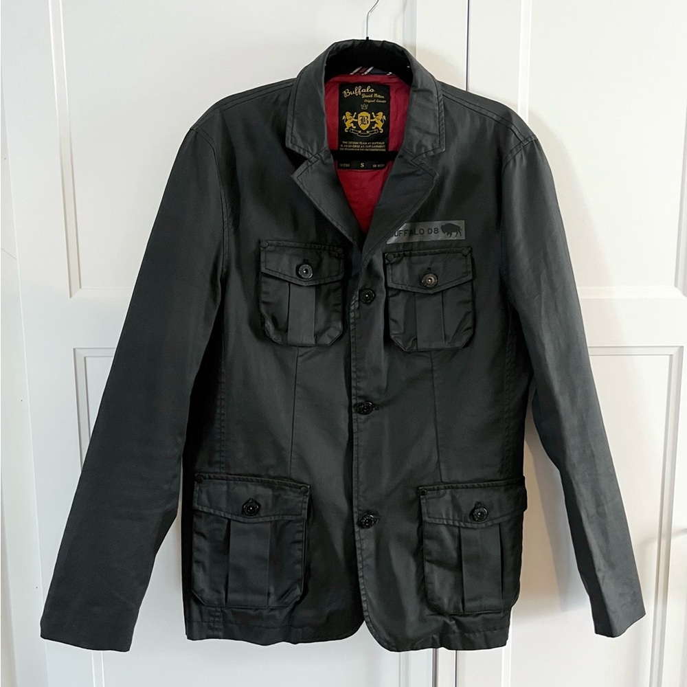 Buffalo David Bitton Waxed Utility Jacket size S